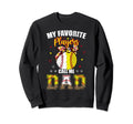 My Favorite Baseball Softball Sweatshirt - Custom Art Print for Adults - T-Shirt, Sweatshirt, Hoodie
