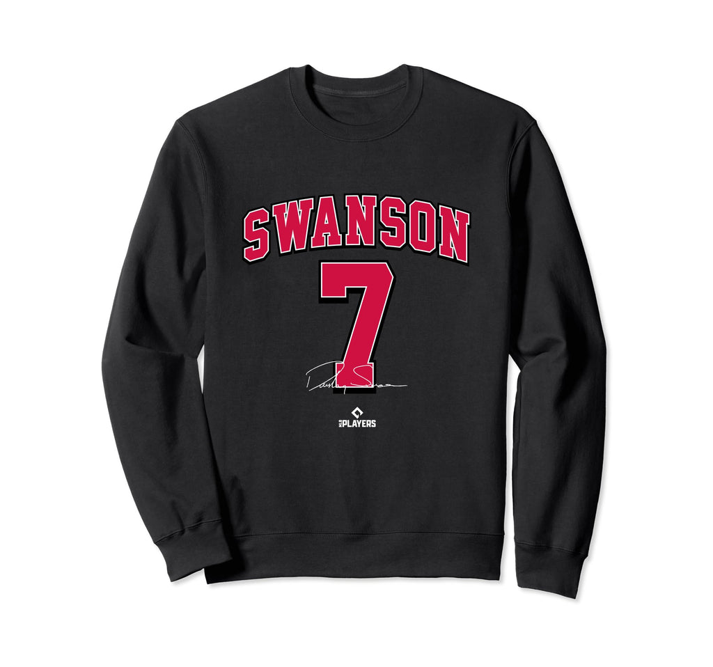 Dansby Swanson Atlanta Baseball Player Sweatshirt - Graphic Print Unisex - T-Shirt, Sweatshirt, Hoodie