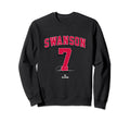 Dansby Swanson Atlanta Baseball Player Sweatshirt - Graphic Print Unisex - T-Shirt, Sweatshirt, Hoodie