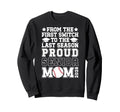 Proud Baseball Senior Mom 2026 Sweatshirt - Custom Art Print for Adults - T-Shirt, Sweatshirt, Hoodie