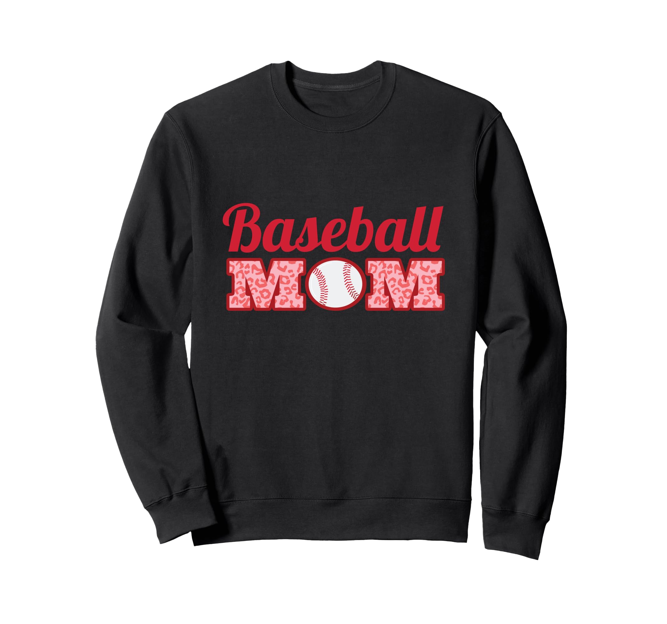 Baseball Mom Funny Mother Fans Baseball Sweatshirt - Graphic Print Unisex - T-Shirt, Sweatshirt, Hoodie