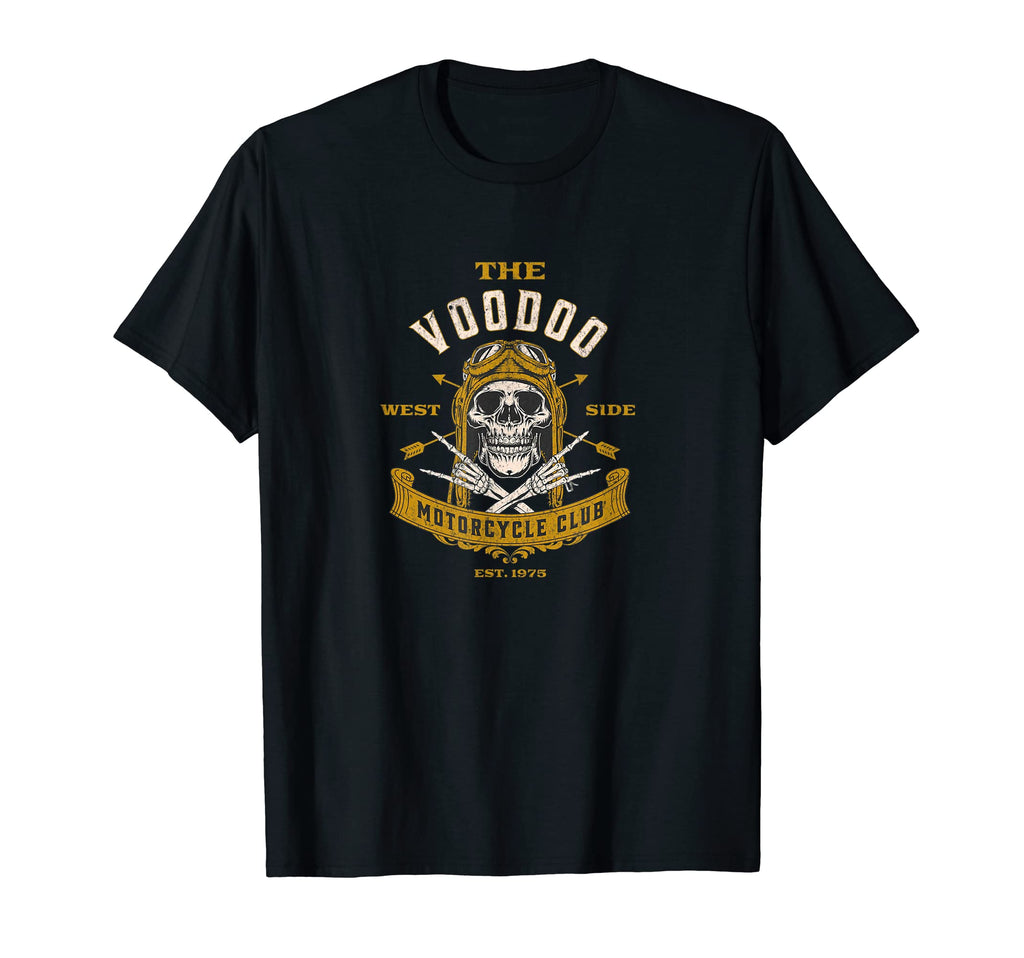 Voodoo Motorcycle Club Orisha Biker T-Shirt - Custom Art Print Unisex - T-Shirt, Sweatshirt, Hoodie