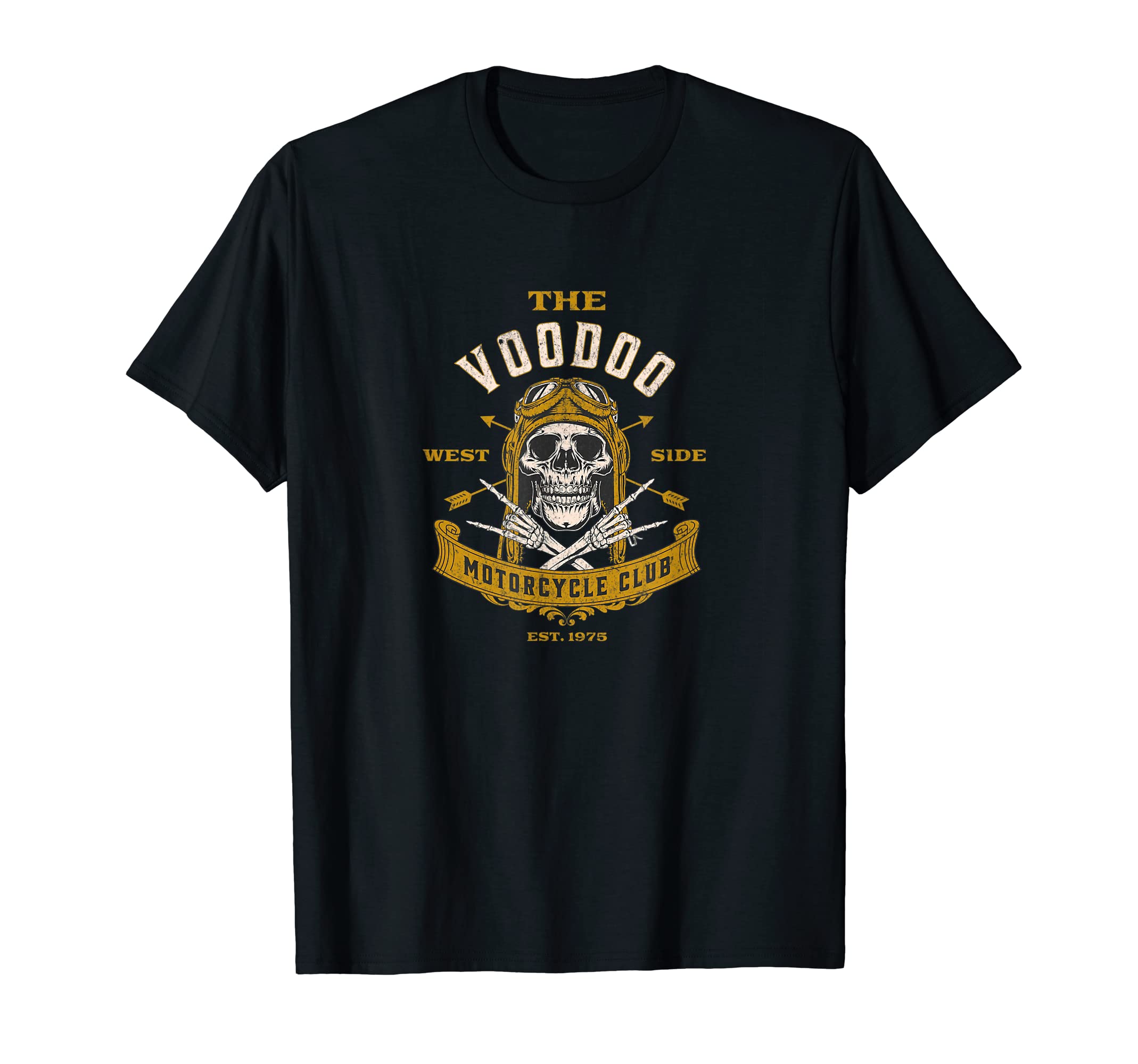Voodoo Motorcycle Club Orisha Biker T-Shirt - Custom Art Print Unisex - T-Shirt, Sweatshirt, Hoodie