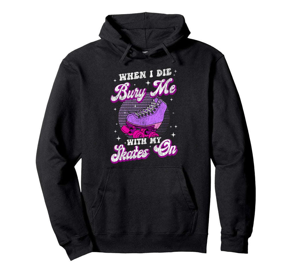 Roller Skating Skate 1970S Hoodie - Casual Everyday Wear Unisex - T-Shirt, Sweatshirt, Hoodie