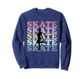 Roller Skating Skating Gift Skaters Sweatshirt - Graphic Print for Adults - T-Shirt, Sweatshirt, Hoodie