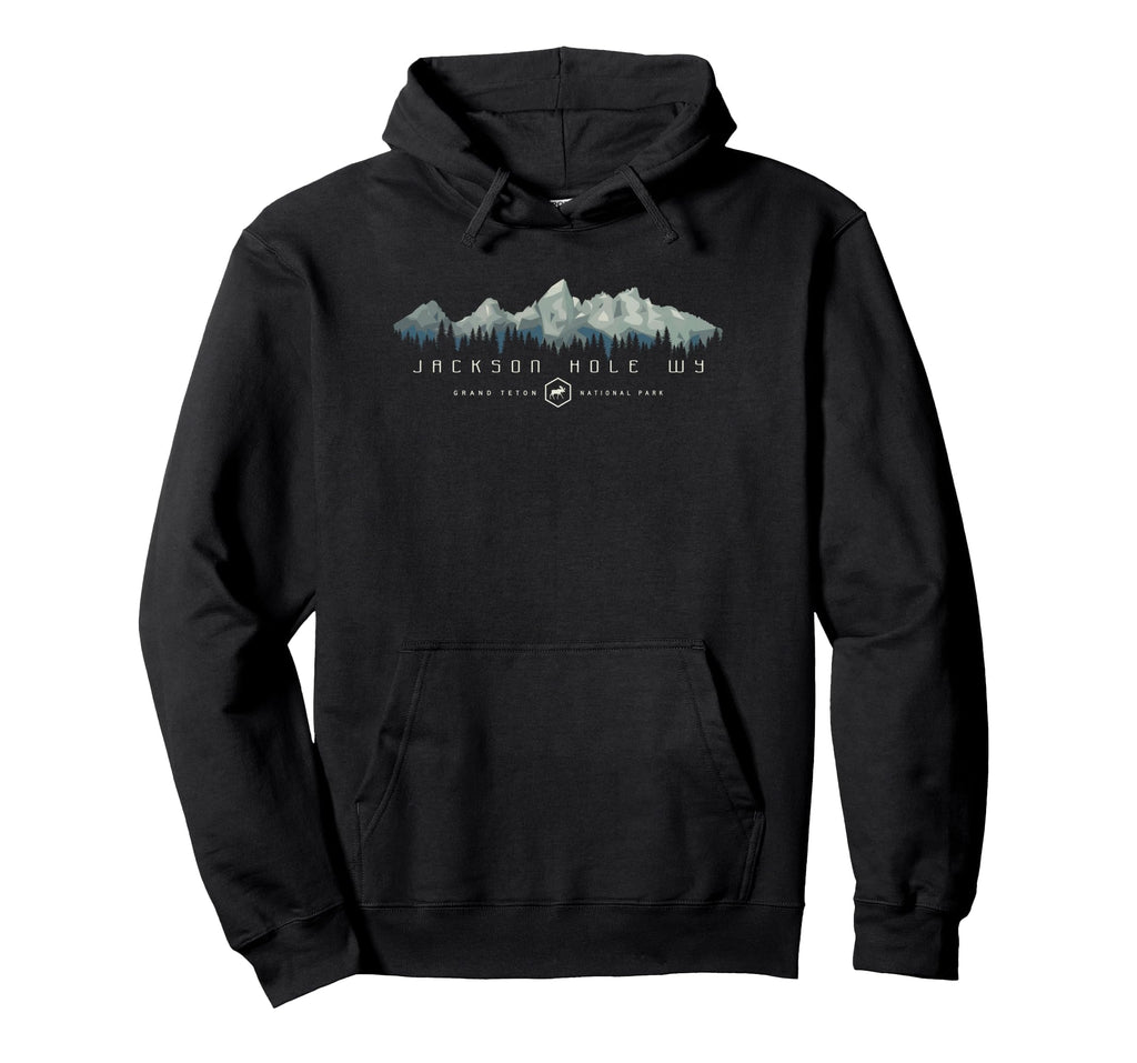 Grand Teton National Park Hoodie - Aesthetic Graphic Men Women - T-Shirt, Sweatshirt, Hoodie