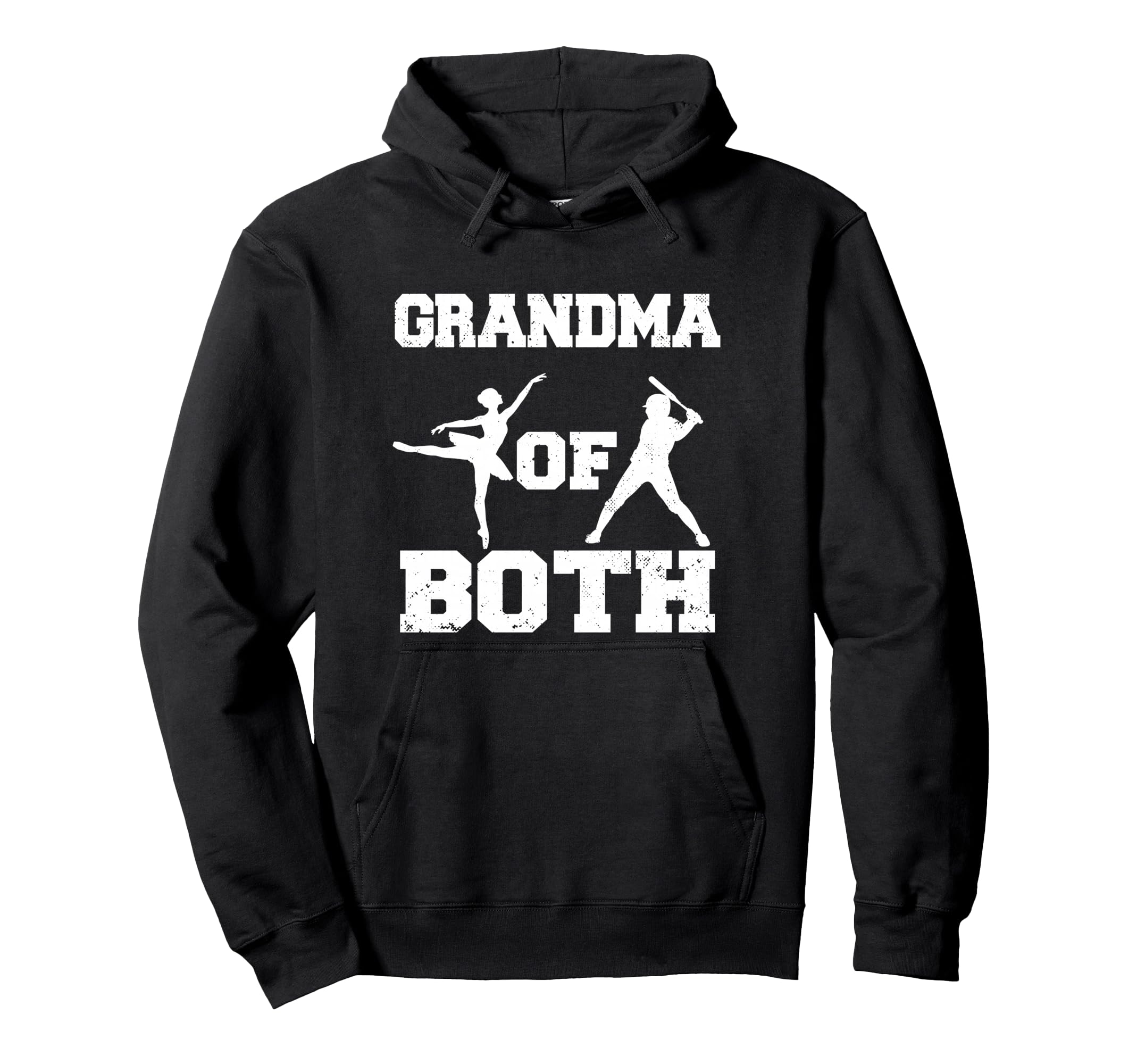 Grandma Both Ballet Baseball Funny Hoodie - Streetwear Style Men Women - T-Shirt, Sweatshirt, Hoodie