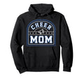 Cheer Mom Mother Bow Cheerleader Game Hoodie - Graphic Print for Adults - T-Shirt, Sweatshirt, Hoodie