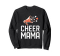 Cheer Mom Mother Bow Cheerleader Sweatshirt - Aesthetic Graphic Unisex - T-Shirt, Sweatshirt, Hoodie