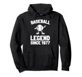 Birthday Baseballer Sport Team Hoodie - Casual Everyday Wear for Adults - T-Shirt, Sweatshirt, Hoodie
