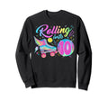 Roller Skates Birthday Disco Sweatshirt - Fun Novelty Design Men Women - T-Shirt, Sweatshirt, Hoodie