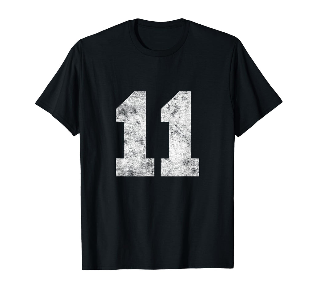 Lucky Number 11 Birthday Sports Player T-Shirt - Graphic Print Men Women - T-Shirt, Sweatshirt, Hoodie