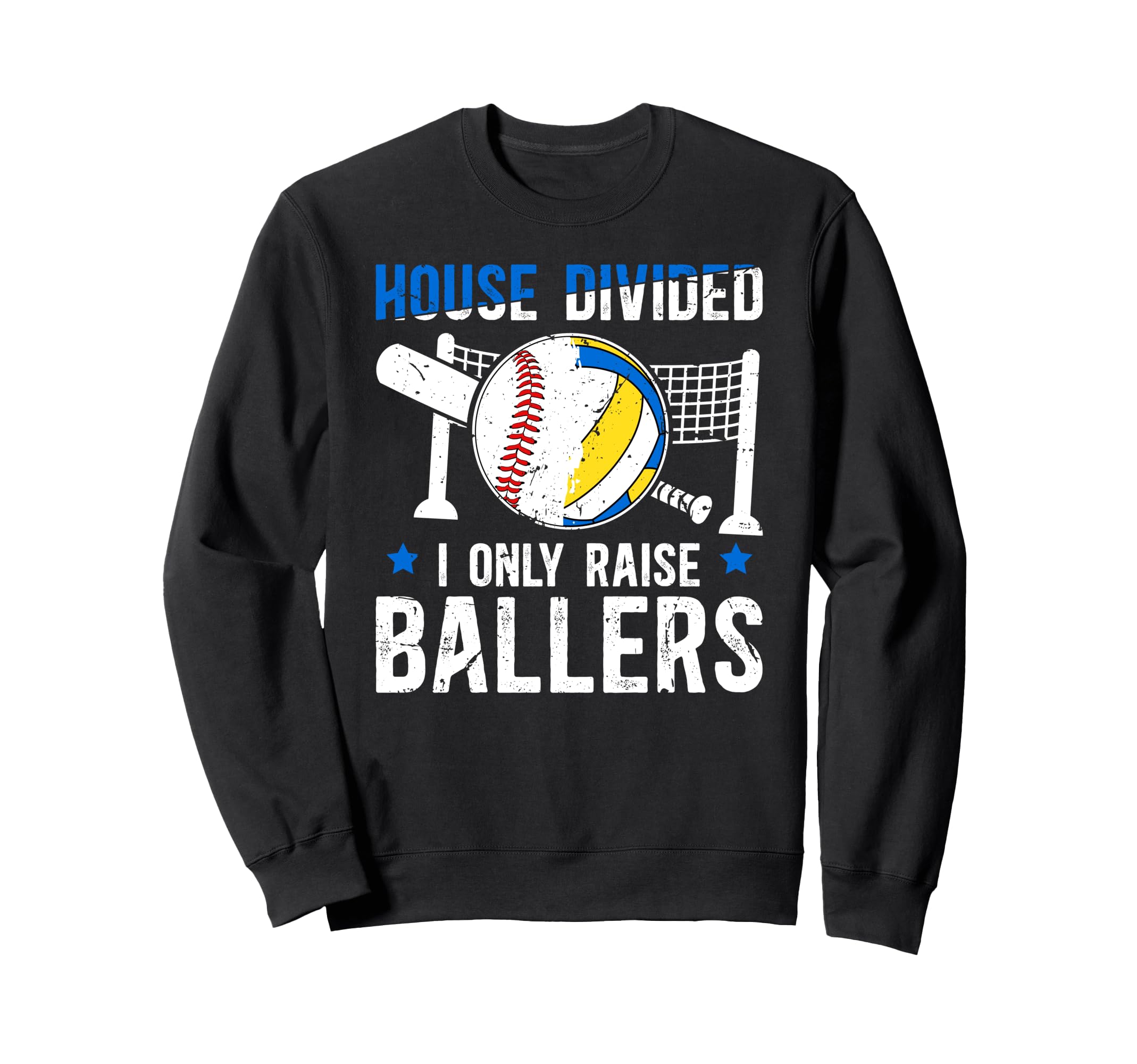 House Divided I Only Raise Ballers Sweatshirt - Aesthetic Graphic Unisex - T-Shirt, Sweatshirt, Hoodie