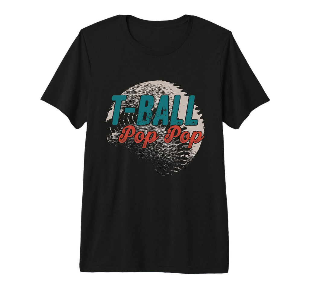 Mens T Ball Pop Pop Baseball Fathers T-Shirt - Streetwear Style for Adults - T-Shirt, Sweatshirt, Hoodie