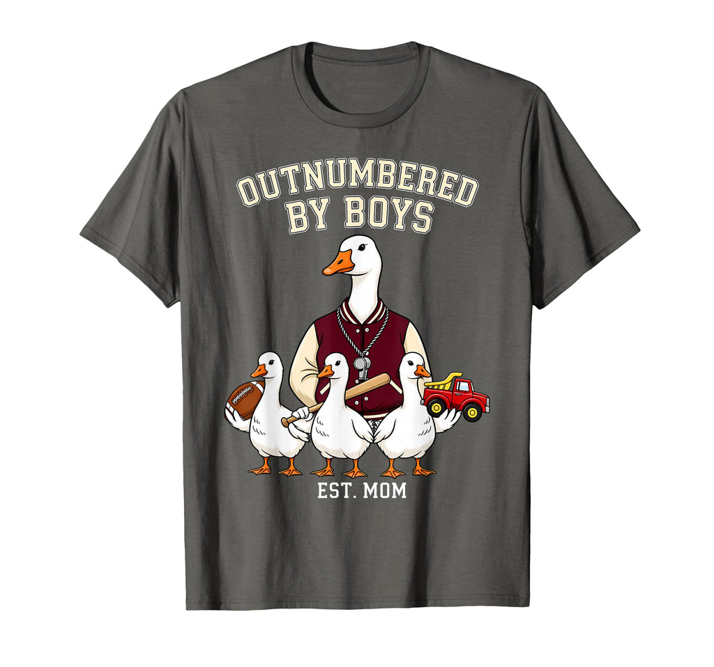 Funny Mom Goose Mothers Day T-Shirt - Aesthetic Graphic Men Women - T-Shirt, Sweatshirt, Hoodie