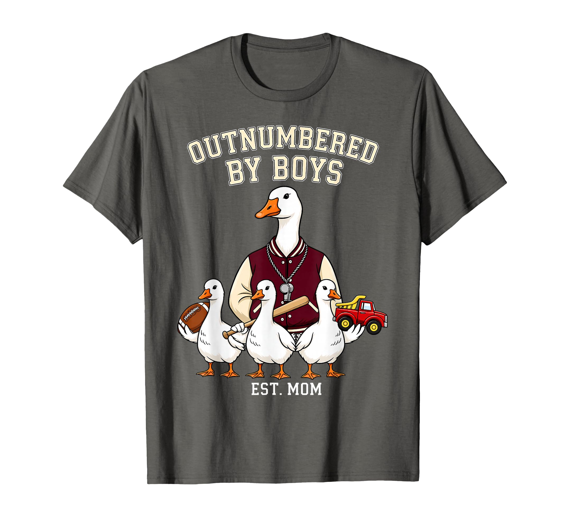 Funny Mom Goose Mothers Day T-Shirt - Aesthetic Graphic Men Women - T-Shirt, Sweatshirt, Hoodie