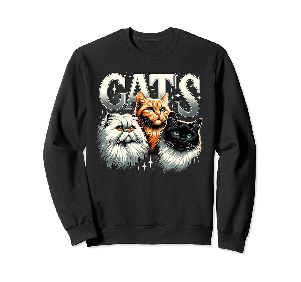 Cat Bootleg Grunge 90S Sweatshirt - Aesthetic Graphic Men Women - T-Shirt, Sweatshirt, Hoodie