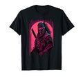 Cyberpunk Samurai Japanese Vaporwave T-Shirt - Unique Graphic Men Women - T-Shirt, Sweatshirt, Hoodie