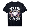Mens Baseball Is His Sport Im His Baseball T-Shirt - Trendy Graphic Unisex - T-Shirt, Sweatshirt, Hoodie