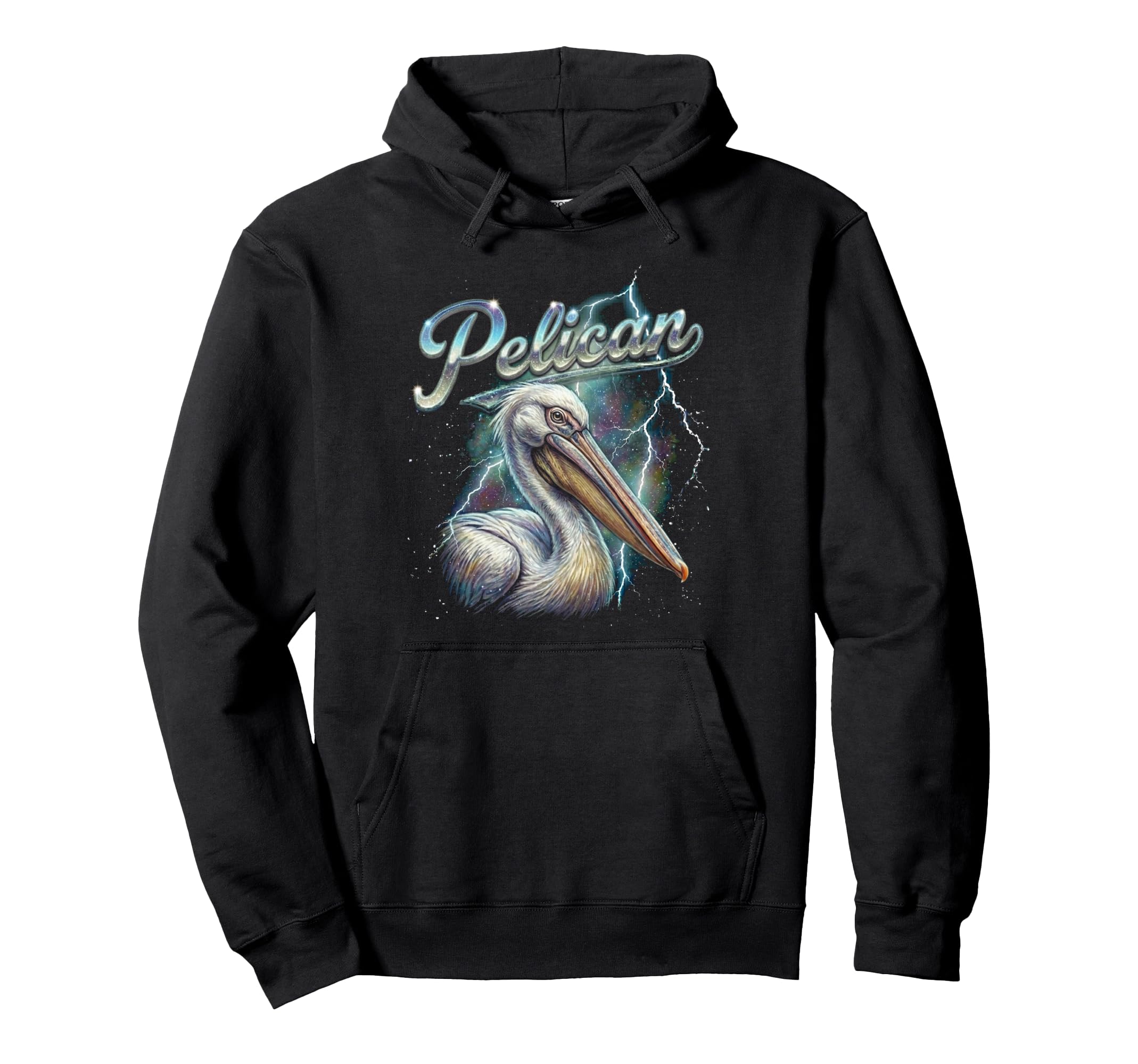 Pelican 90S Funny Pelican Bird 80S Hoodie - Unique Graphic Unisex - T-Shirt, Sweatshirt, Hoodie