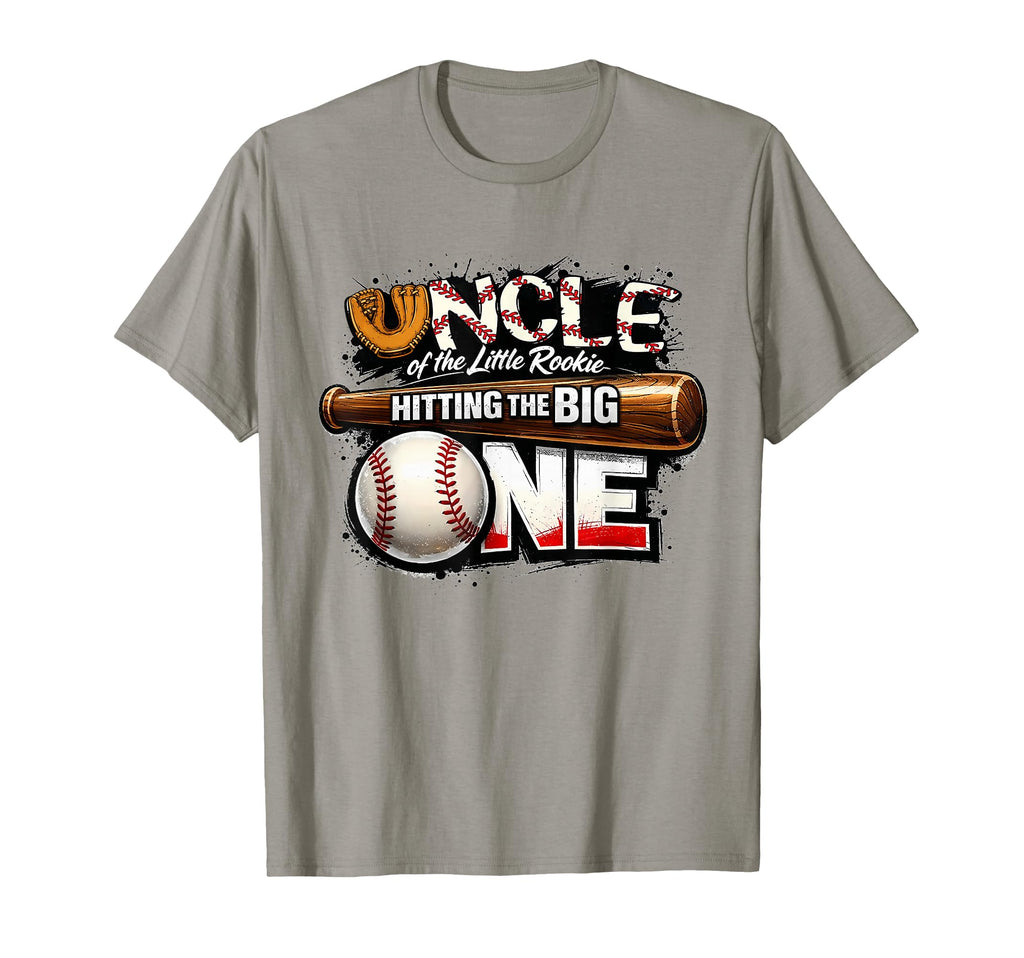 Uncle Lil Rookie Baseball 1St Birthday T-Shirt - Custom Art Print Men Women - T-Shirt, Sweatshirt, Hoodie