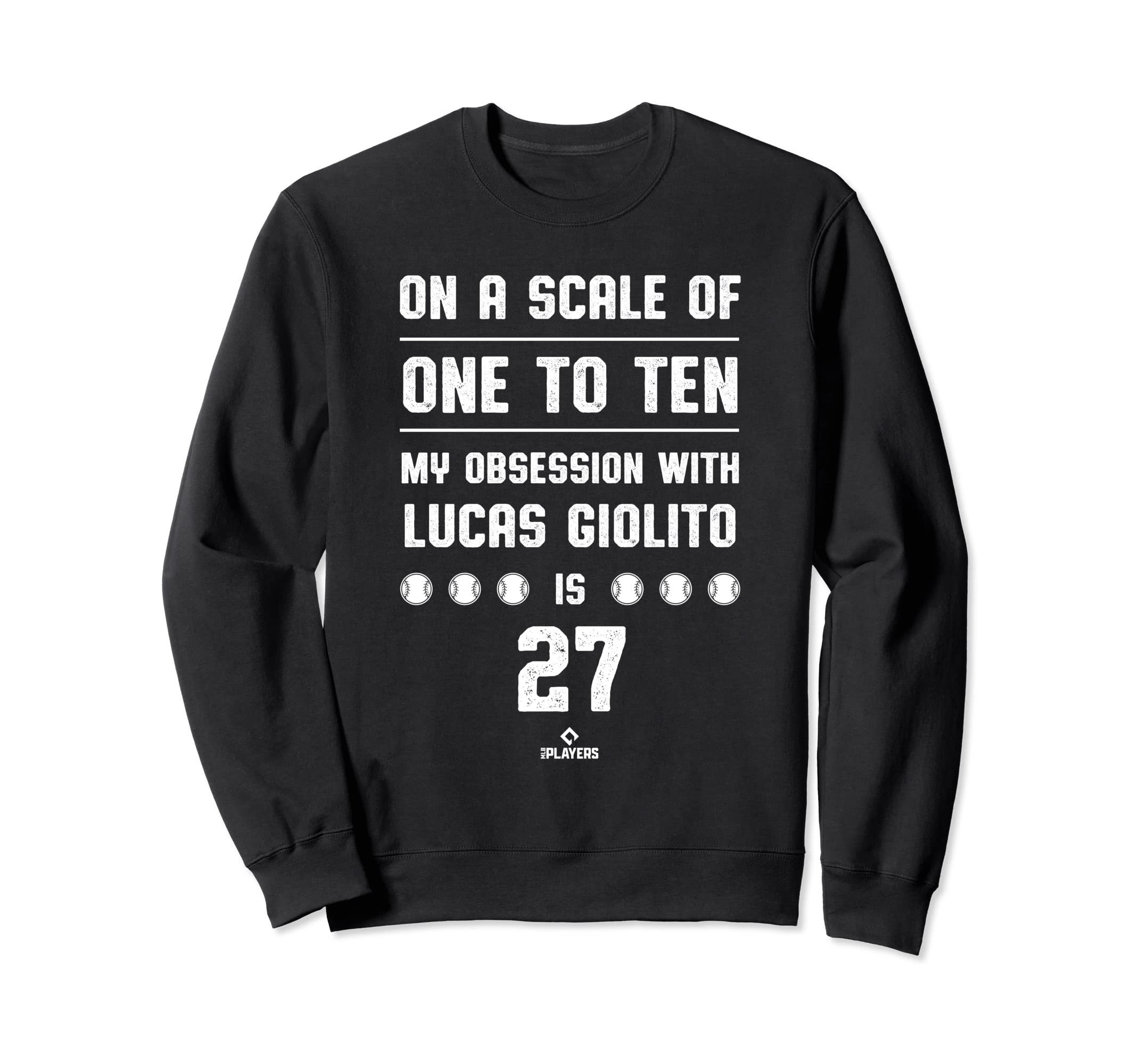 Lucas Giolito Obsession Chicago Sweatshirt - Novelty Apparel Men Women - T-Shirt, Sweatshirt, Hoodie