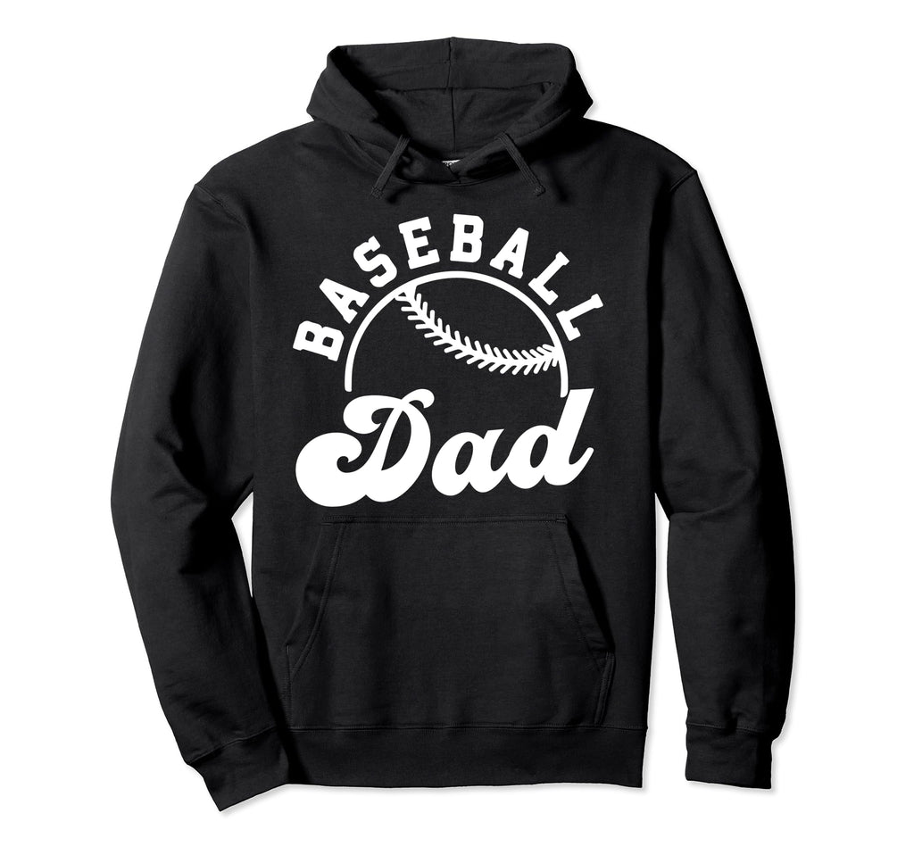 Baseball Dad Matching Baseball Team Hoodie - Minimalist Print Men Women - T-Shirt, Sweatshirt, Hoodie