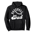 Baseball Dad Matching Baseball Team Hoodie - Minimalist Print Men Women - T-Shirt, Sweatshirt, Hoodie