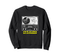 Open Reel Cassette Analog Tape Sweatshirt - Minimalist Print for Adults - T-Shirt, Sweatshirt, Hoodie