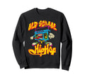 Old School Hip Hop Boombox Graffiti Sweatshirt - Custom Art Print Unisex - T-Shirt, Sweatshirt, Hoodie