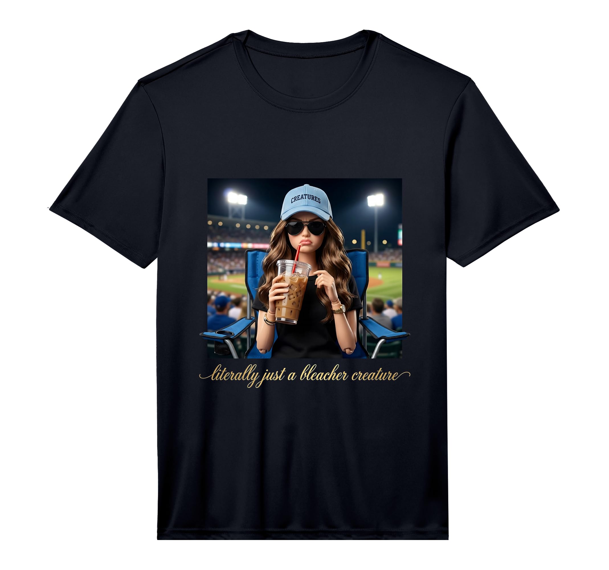 Literally Just Bleacher Creature T-Shirt - Aesthetic Graphic Men Women - T-Shirt, Sweatshirt, Hoodie