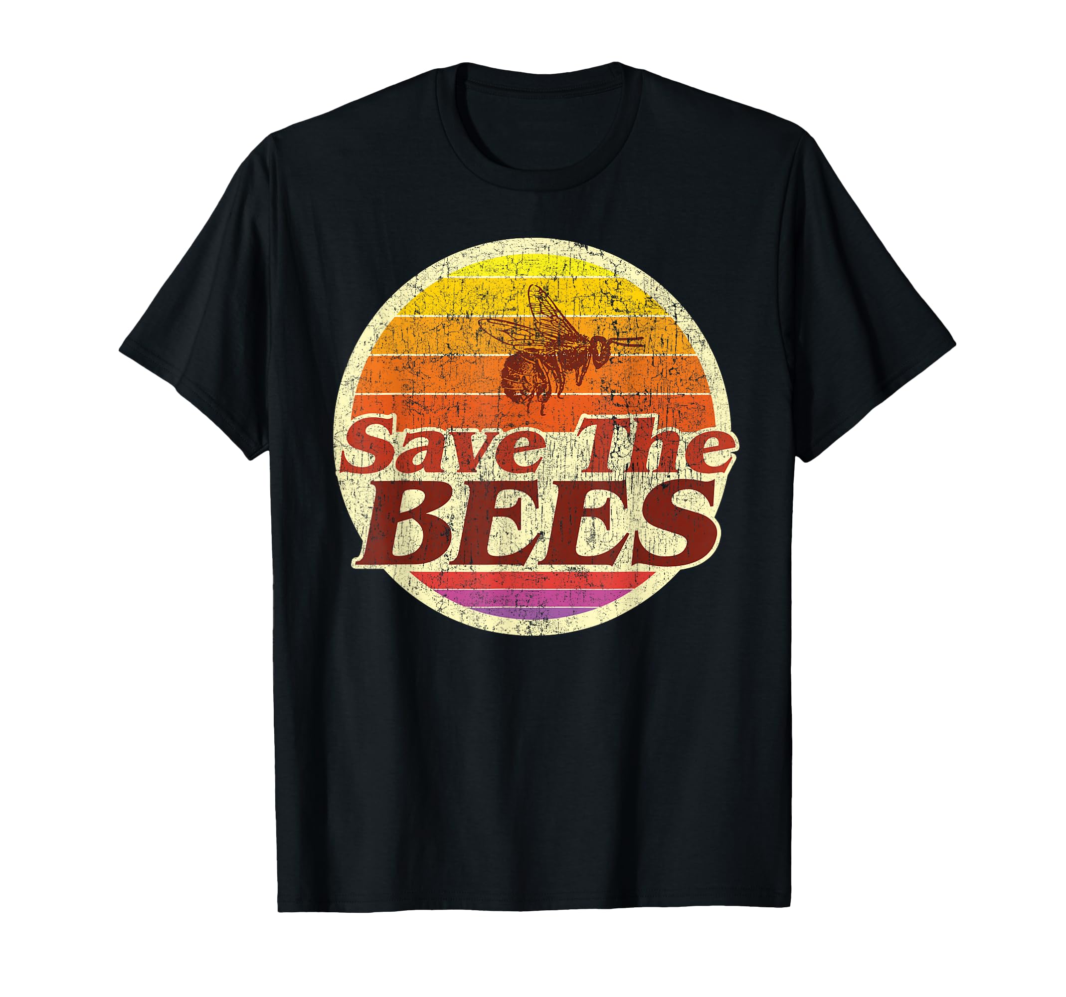 Save Bees Distressed Used Bee T-Shirt - Streetwear Style Unisex - T-Shirt, Sweatshirt, Hoodie