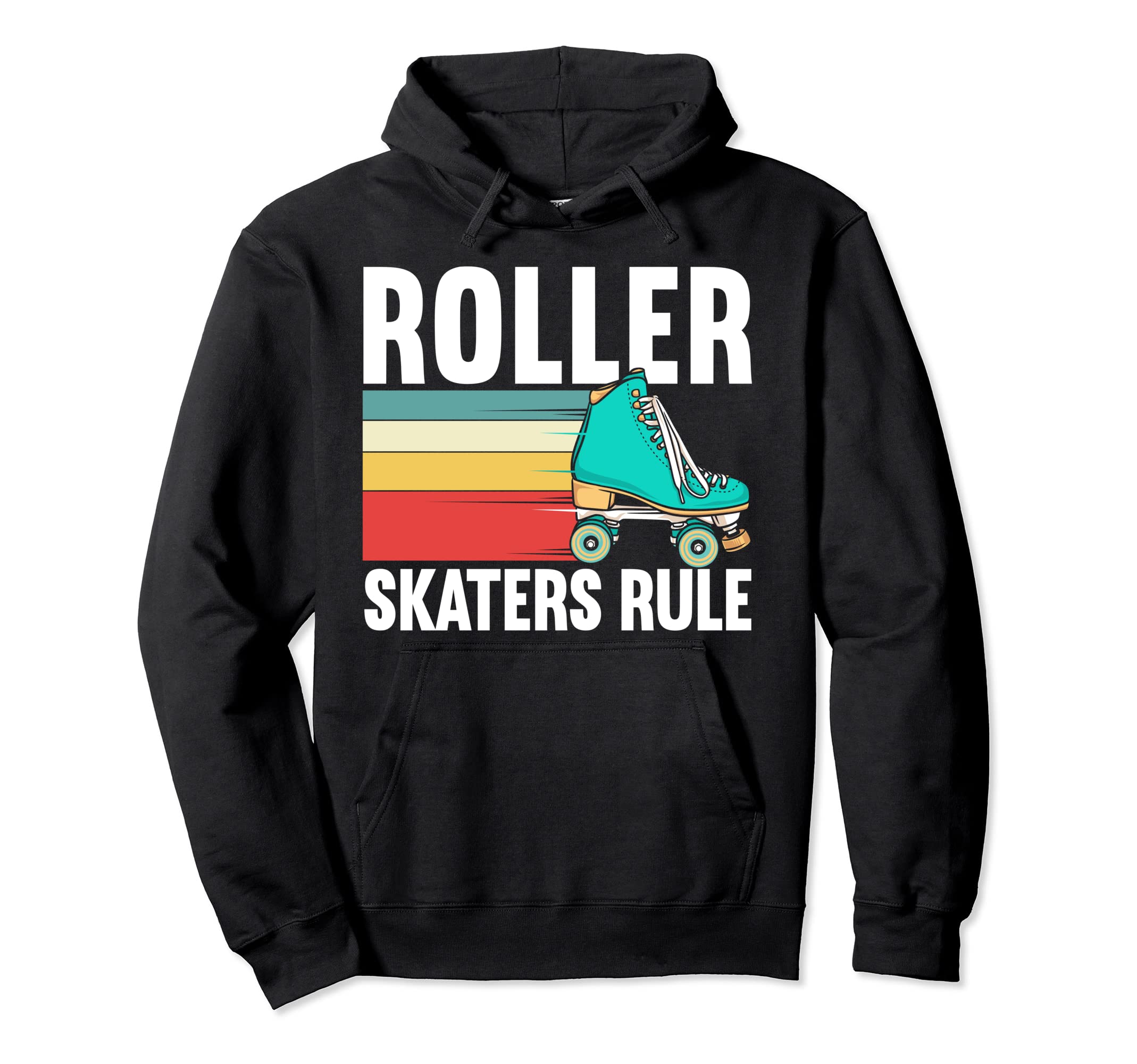 Roller Skating Roller Skater Hoodie - Novelty Apparel Men Women - T-Shirt, Sweatshirt, Hoodie