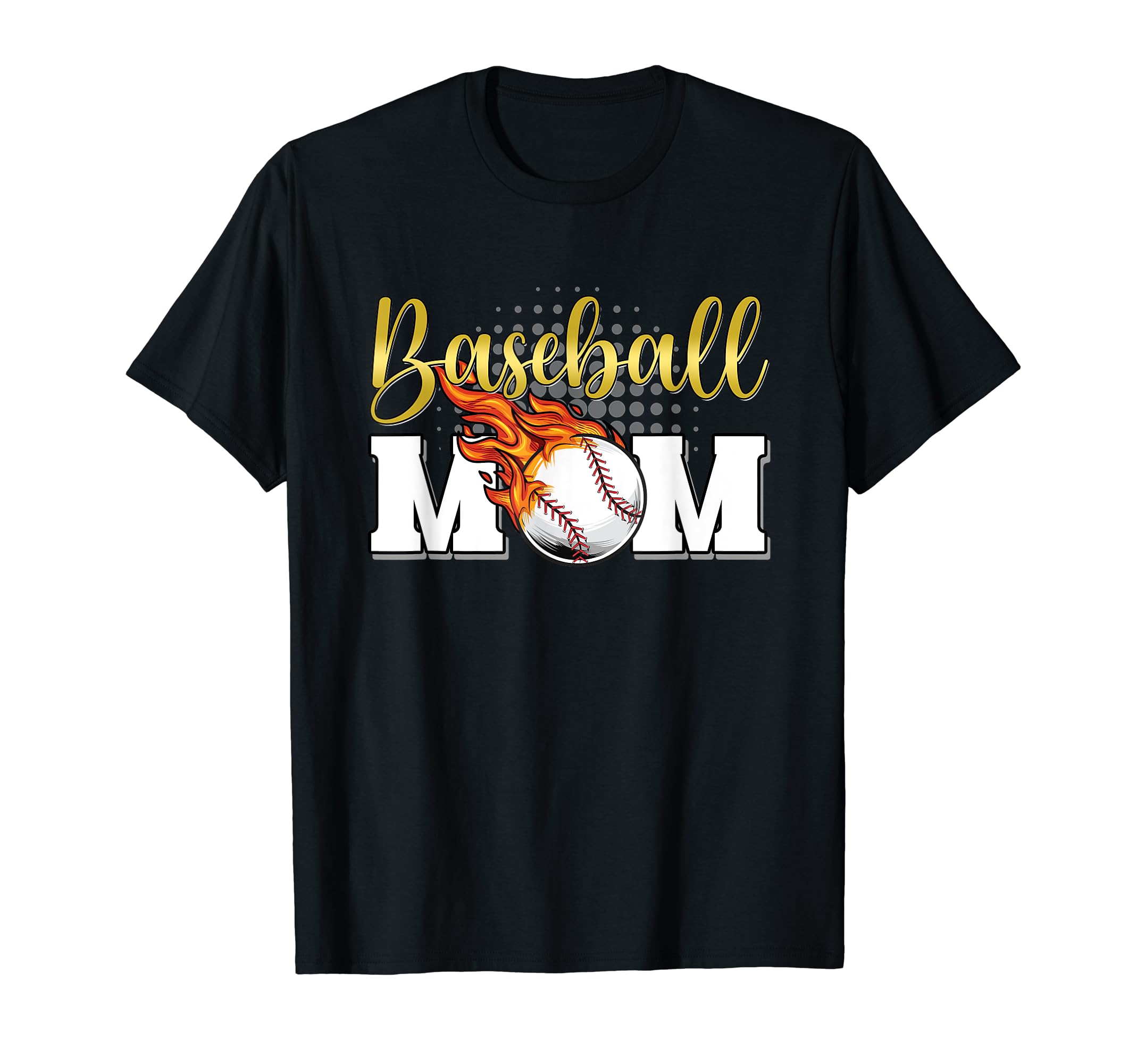 Baseball Mom Cheer Mother Mothers Day T-Shirt - Novelty Apparel Unisex - T-Shirt, Sweatshirt, Hoodie