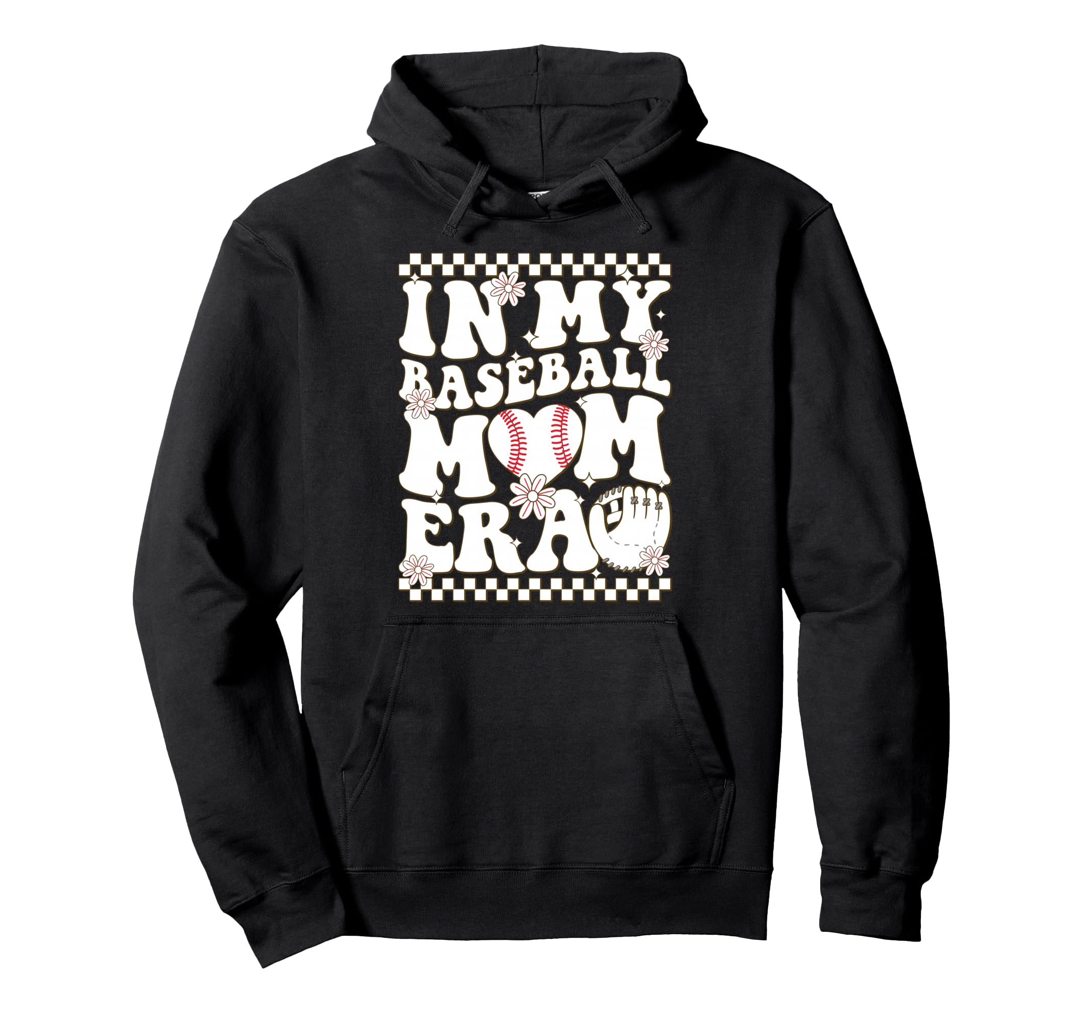 My Baseball Mom Era Mother Player Sweatshirt - Unique Graphic for Adults - T-Shirt, Sweatshirt, Hoodie