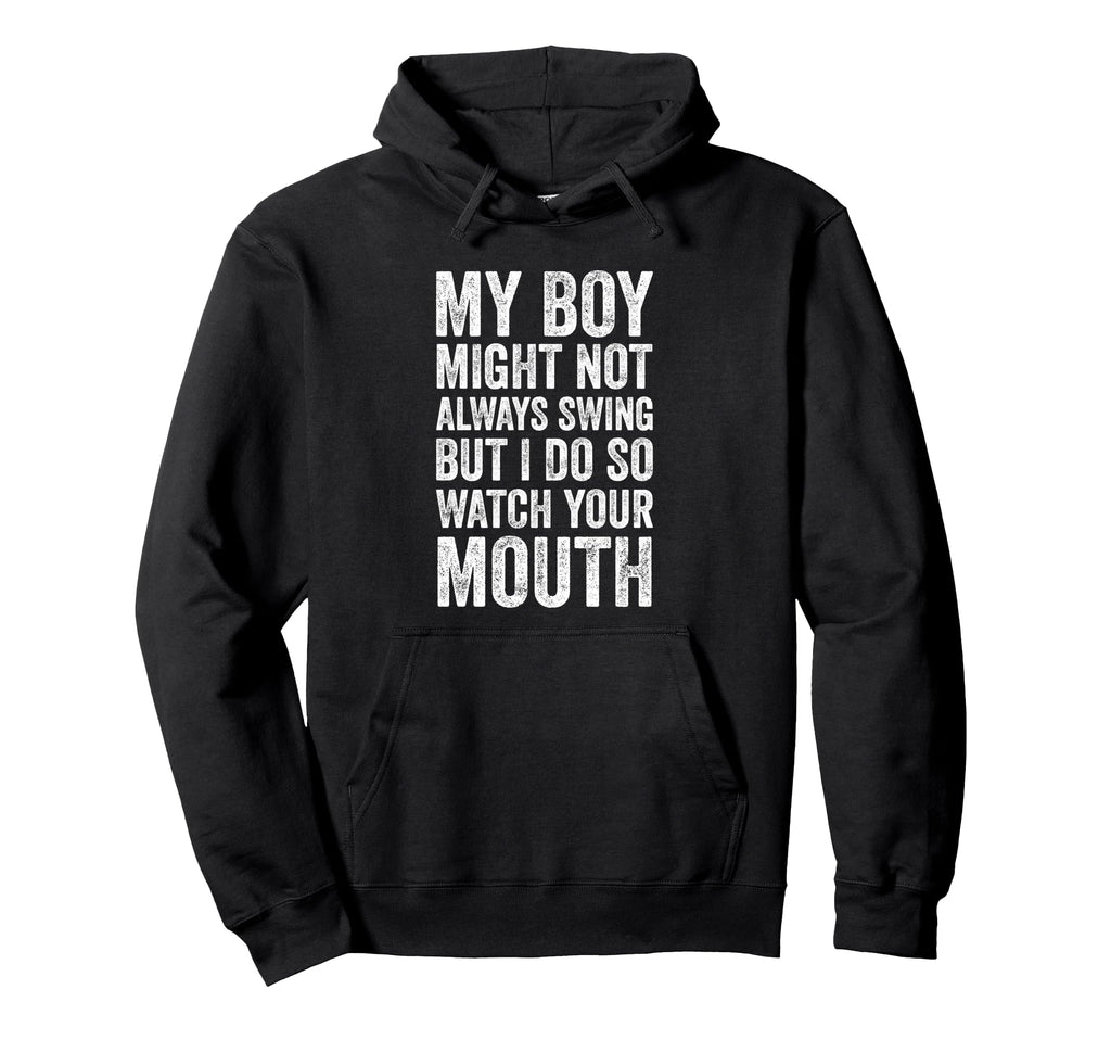 My Might Not Always Swing But I Do Hoodie - Minimalist Print for Adults - T-Shirt, Sweatshirt, Hoodie