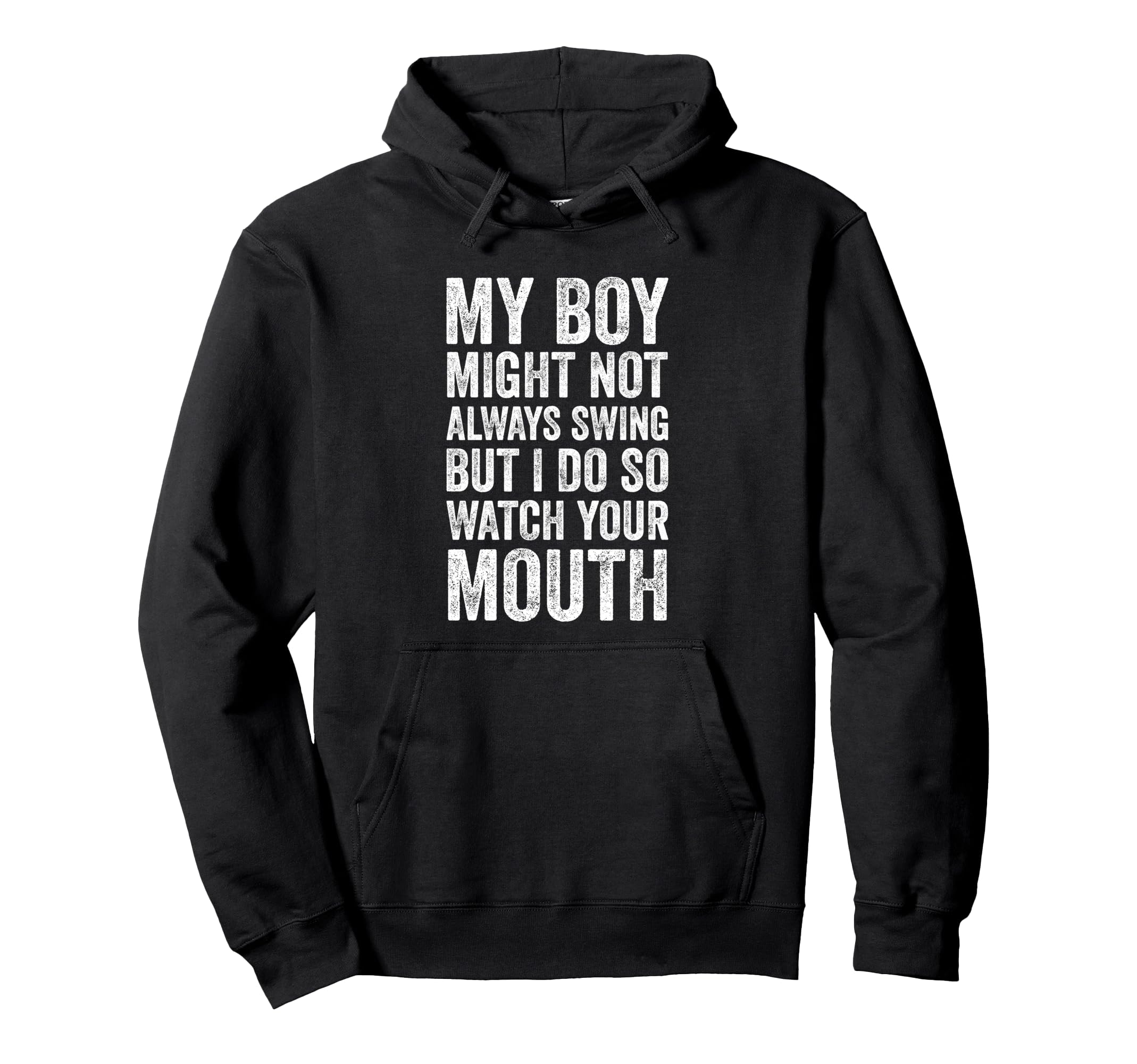 My Might Not Always Swing But I Do Hoodie - Minimalist Print for Adults - T-Shirt, Sweatshirt, Hoodie