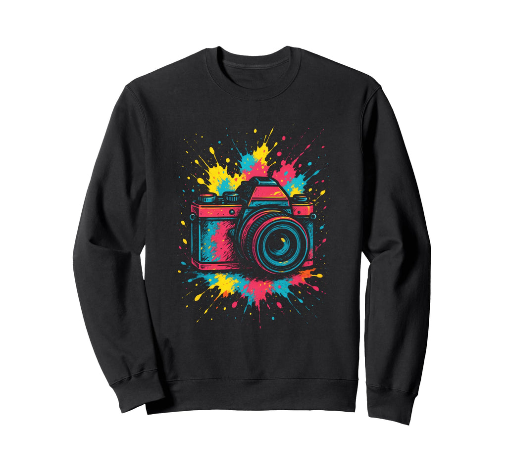 Camera Art Photography Street Sweatshirt - Streetwear Style Unisex - T-Shirt, Sweatshirt, Hoodie