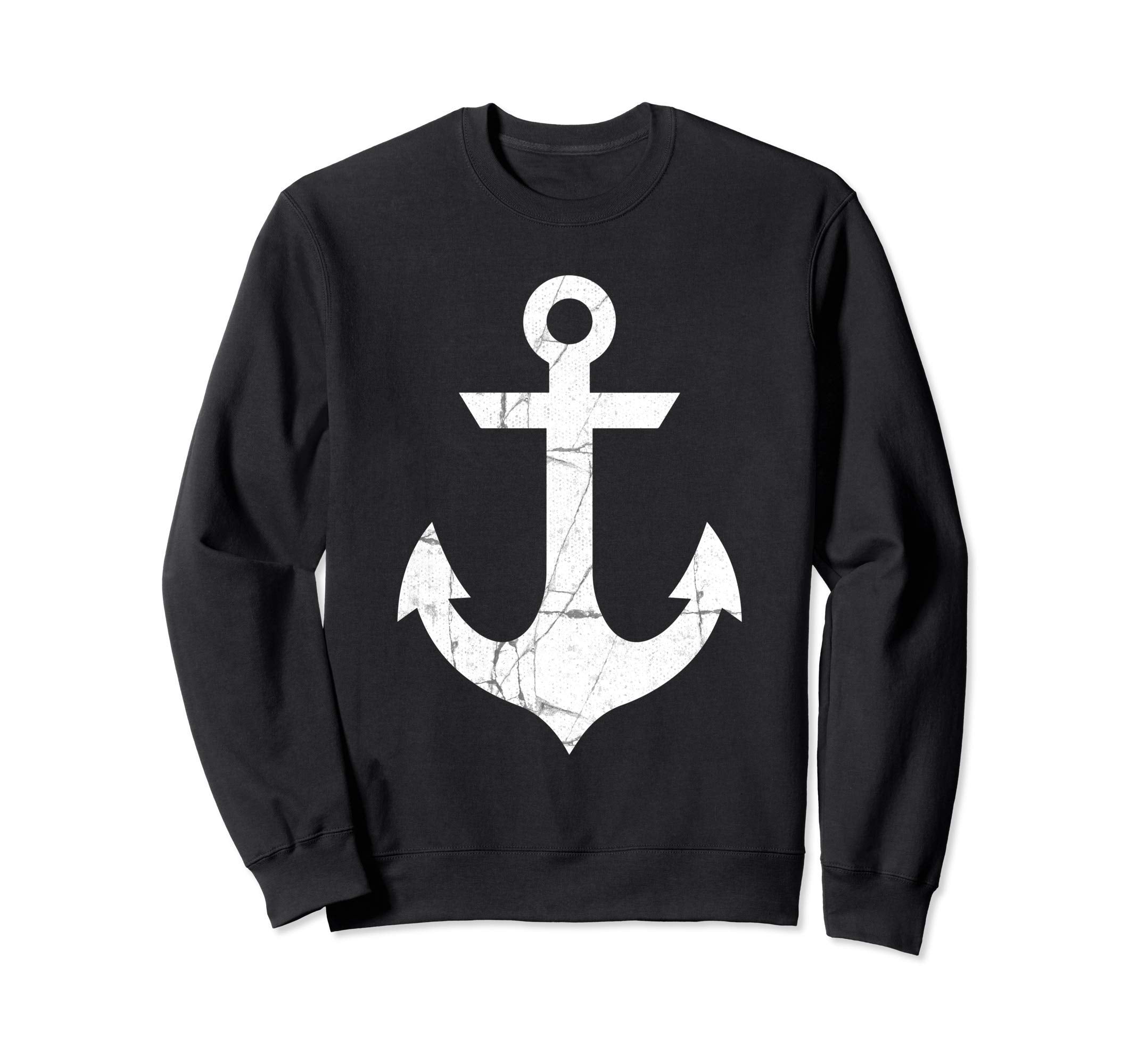 Preppy Nautical Boat Anchor Sweatshirt - Streetwear Style Men Women - T-Shirt, Sweatshirt, Hoodie