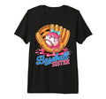 Baseball Sister Funny Ice Cream T-Shirt - Casual Everyday Wear for Adults - T-Shirt, Sweatshirt, Hoodie