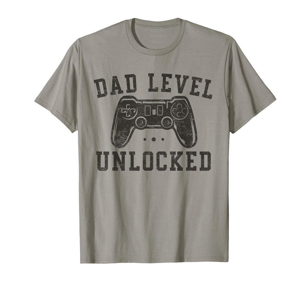 Dad Level Unlocked New Dad To Be T-Shirt - Minimalist Print for Adults - T-Shirt, Sweatshirt, Hoodie