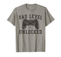 Dad Level Unlocked New Dad To Be T-Shirt - Minimalist Print for Adults - T-Shirt, Sweatshirt, Hoodie