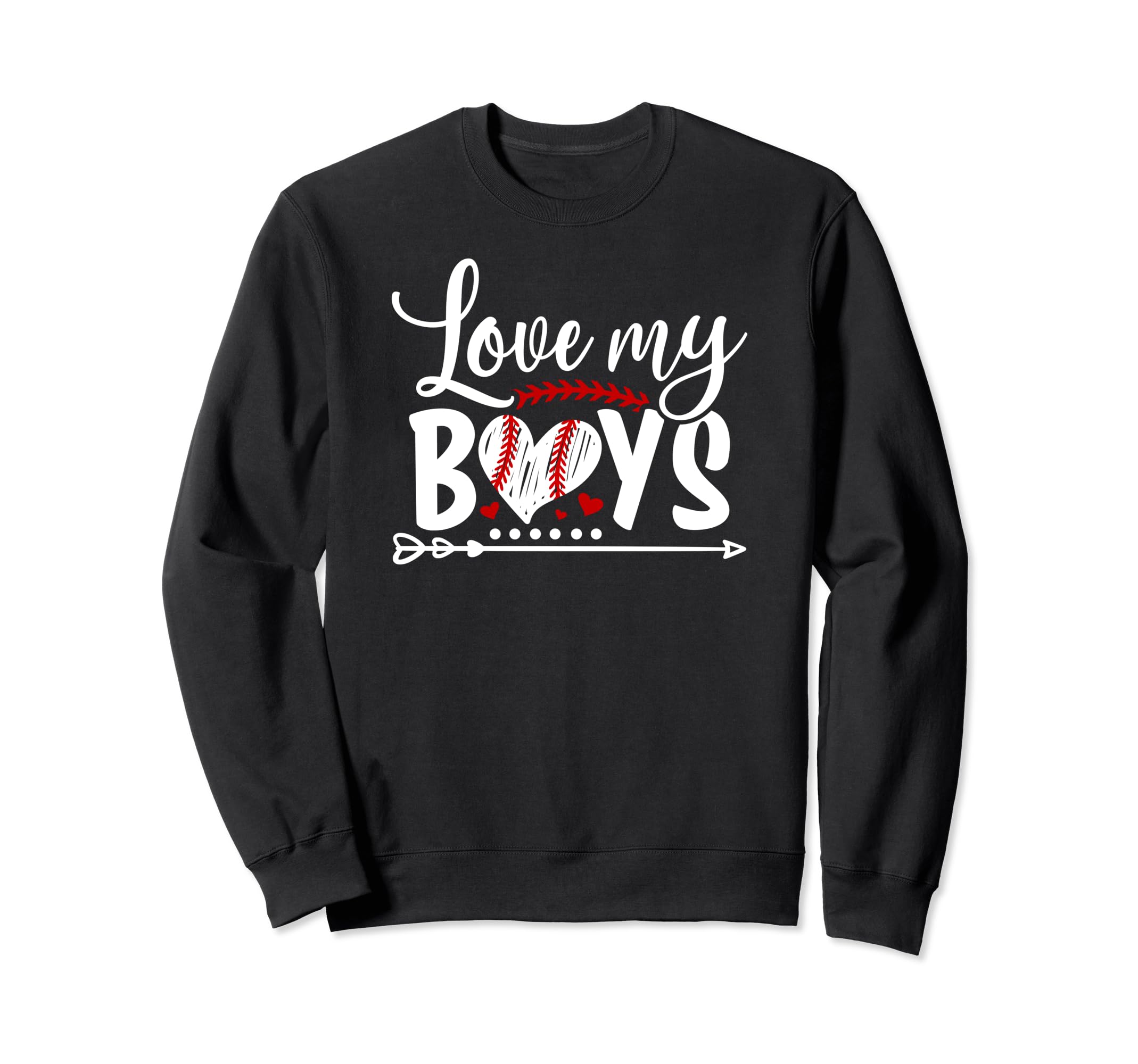 Love My Baseball Mom Baseball Player Sweatshirt - Trendy Graphic Men Women - T-Shirt, Sweatshirt, Hoodie