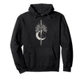 Sword Flowers Moon Romantic Goth Hoodie - Casual Everyday Wear for Adults - T-Shirt, Sweatshirt, Hoodie