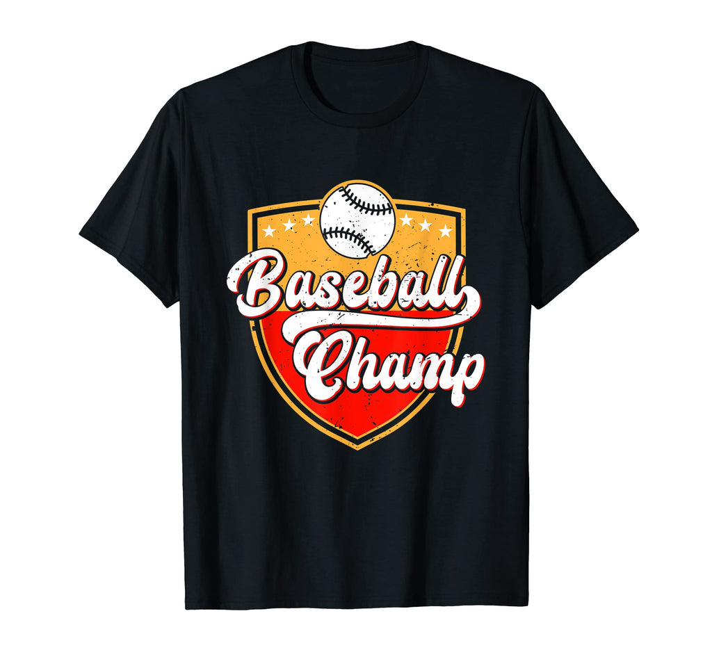 Baseball Champ Baseball Player Baseball T-Shirt - Graphic Print Unisex - T-Shirt, Sweatshirt, Hoodie