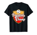 Baseball Champ Baseball Player Baseball T-Shirt - Graphic Print Unisex - T-Shirt, Sweatshirt, Hoodie