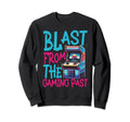 80S Arcade Nostalgia Pixel Art Video Sweatshirt - Trendy Graphic Men Women - T-Shirt, Sweatshirt, Hoodie