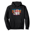 Three Baseball Gnomes Sport Lover Gnome Hoodie - Graphic Print Men Women - T-Shirt, Sweatshirt, Hoodie