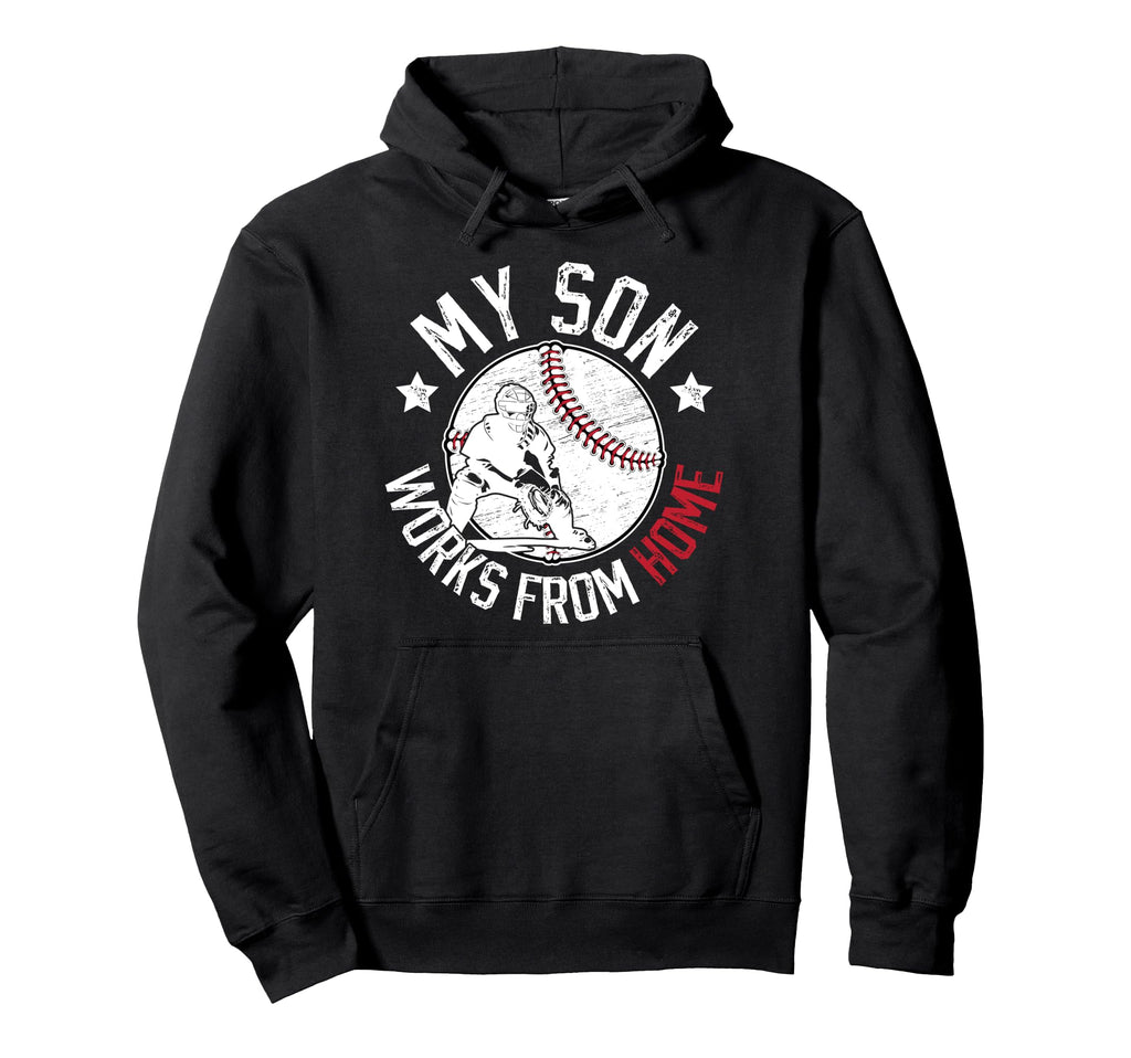 Baseball Catcher Dad Funny Baseball Catcher Hoodie - Graphic Print Unisex - T-Shirt, Sweatshirt, Hoodie