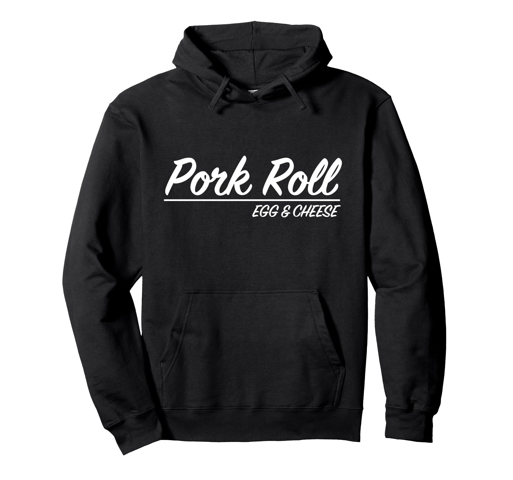 Pork Roll Egg Cheese New Jersey State Hoodie - Trendy Graphic for Adults - T-Shirt, Sweatshirt, Hoodie
